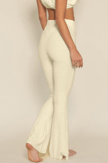 Flair Pant | Buttercream Rib