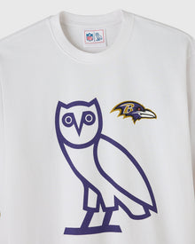 Mens | NFL Baltimore Ravens Long-Sleeve Tee | White
