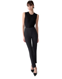 Sleeveless Crewneck Tank | Black