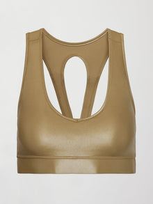 Carbon38 | Action Bra 2.0 In Takara Shine | Antique Bronze