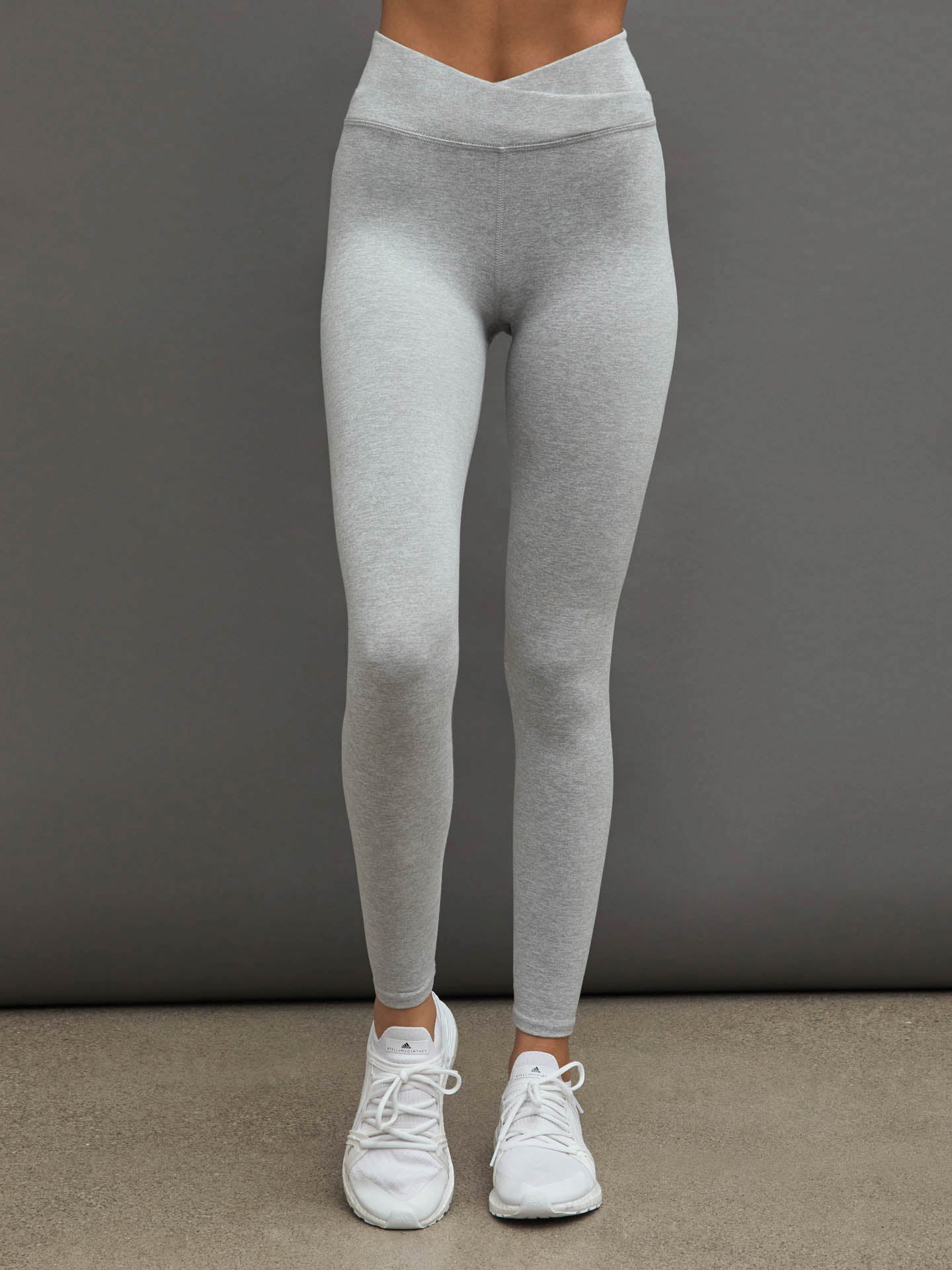 Melange Legging | Light Heather Grey