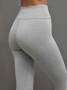 Carbon38 | Melange Legging | Light Heather Grey