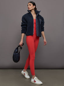 Carbon38 | High Rise Legging in Melt | Bittersweet