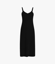 Women | Cashmere Slip Dress | Black