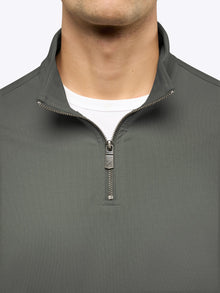 Mens | Hyperloop Q-Zip | Signature-Fit | Castor Grey