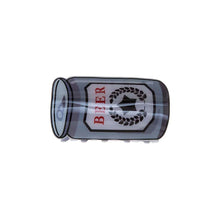 Grey Classic Beer Can Claw Clip - Adina's Jewels