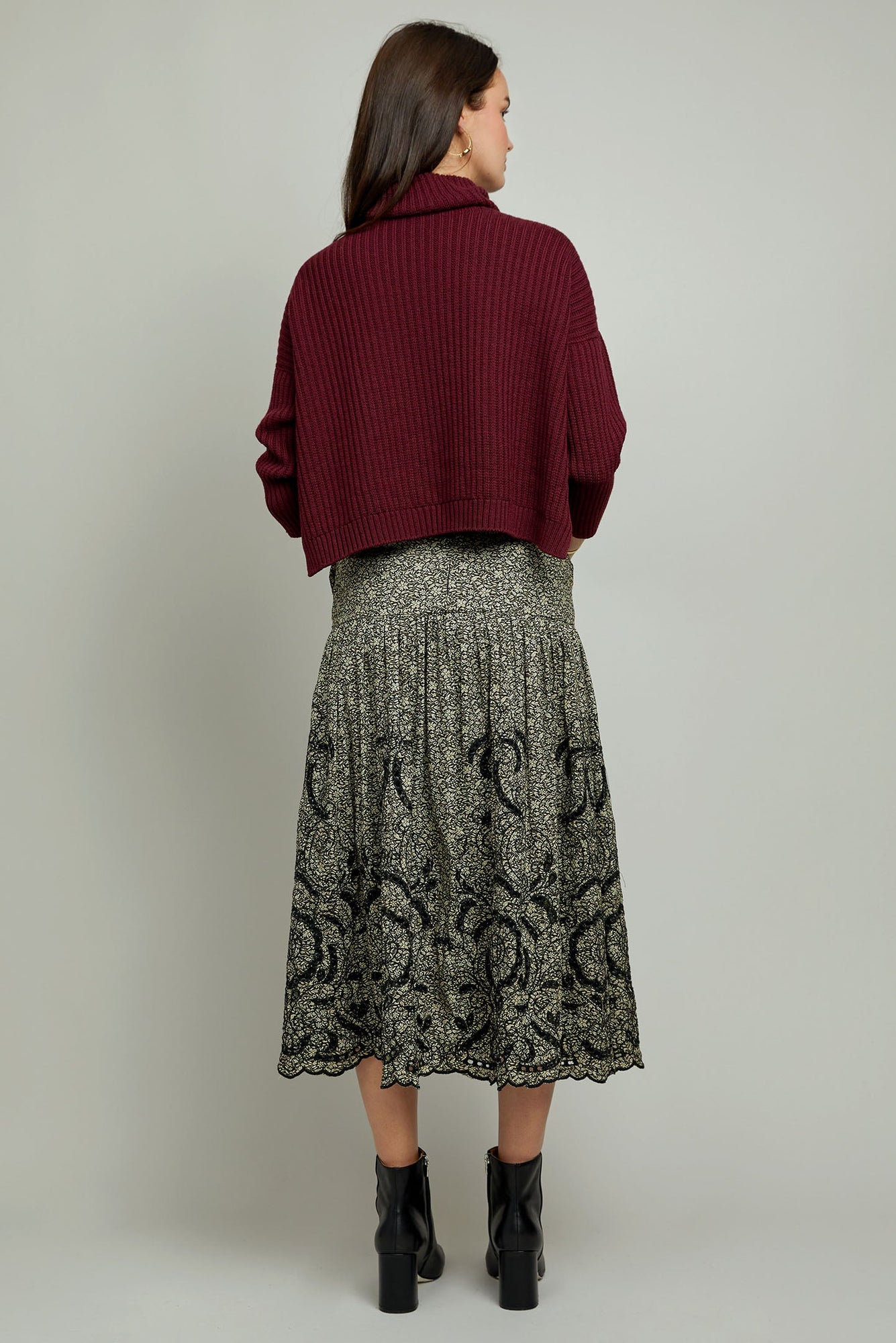 Ellie Sweater | Cabernet