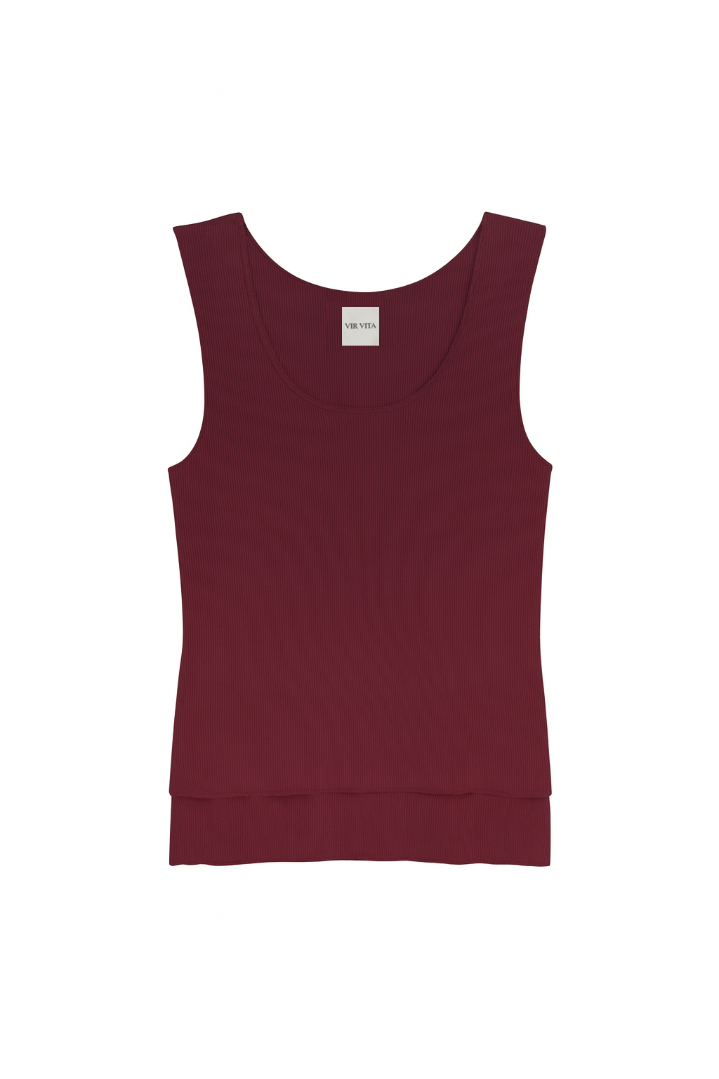Clementine Tank | Maroon