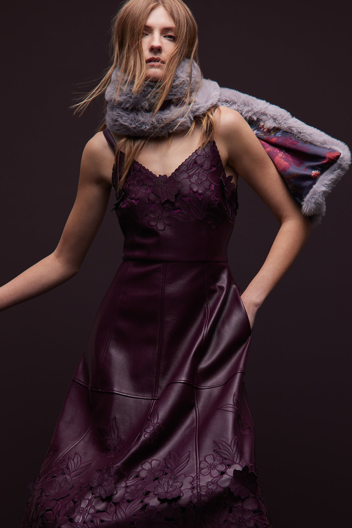 Tahlia Dress | Eggplant