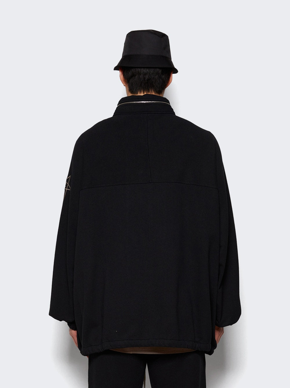 Men | Rick Owens X Champion | Jumbo Windbreaker | Black
