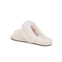 CLOSED MULE SATIN PALE - Australia Luxe Collective