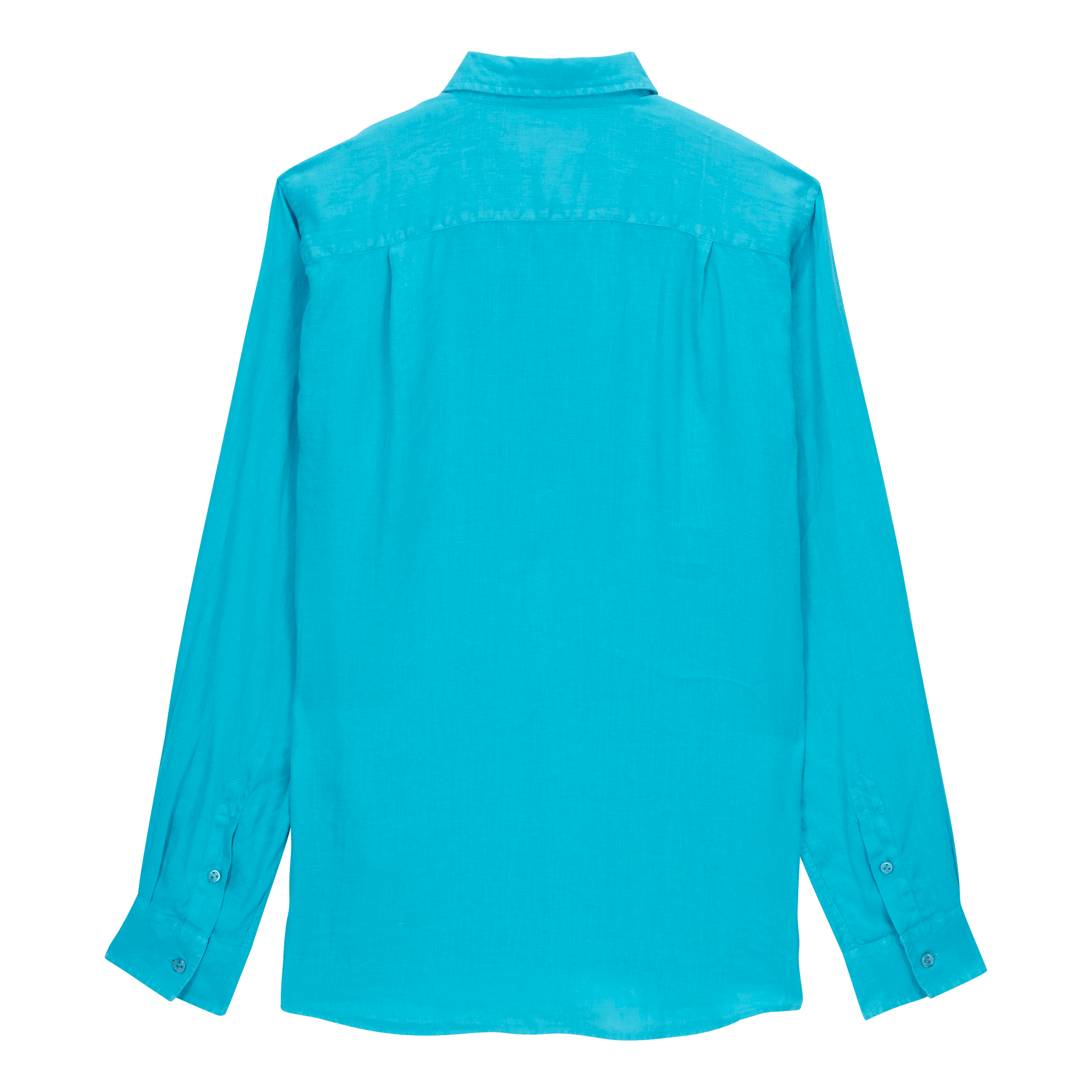 Men | Solid Linen Shirt | Curacao