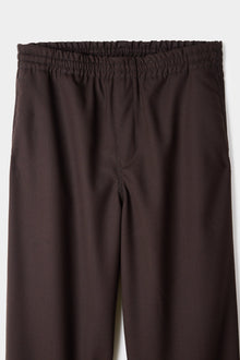 Elastic Pants | Men | Brown