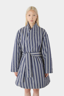 Blanket Coat | Women | Off White x Dark Navy