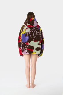 Whatever Print Faux Shearling | Unisex | Multicolor