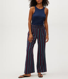 Sita Embroidered Wide Leg Pant | Nocturnal