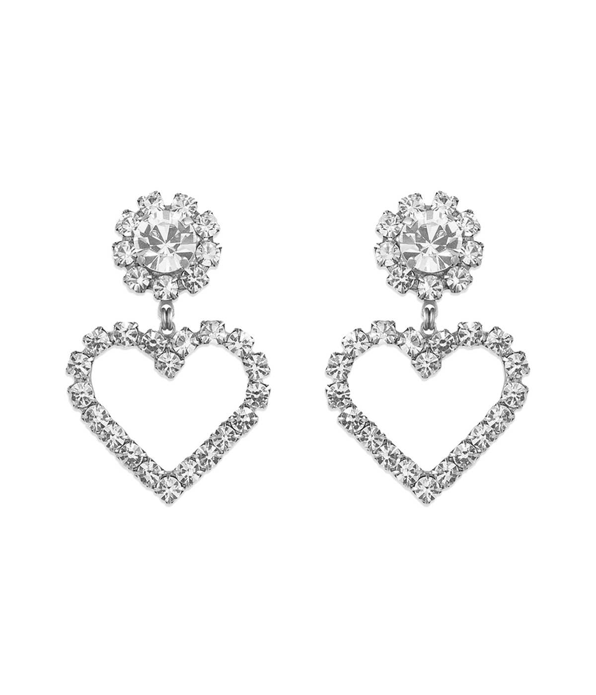 Cupid Heart Earrings - Loren Hope