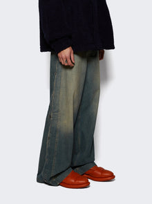 Men | Martine Rose X Clarks | The Oxford 1 Lizard Effect | Orange