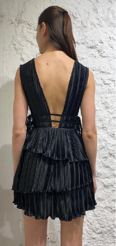 Cassi Short Dress | Black