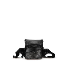 Bottega Veneta | Pre-Owned Perforated Leather Belt Bag | Black