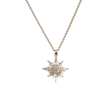 Calypso Necklace White Diamonds | Rose