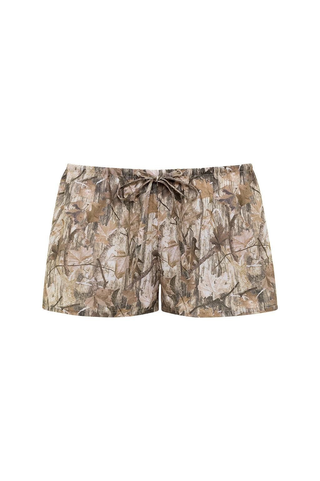 Low Rise Drawstring Short | Camo