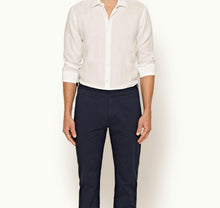 Campbell Slim Fit Stretch Chinos | Navy