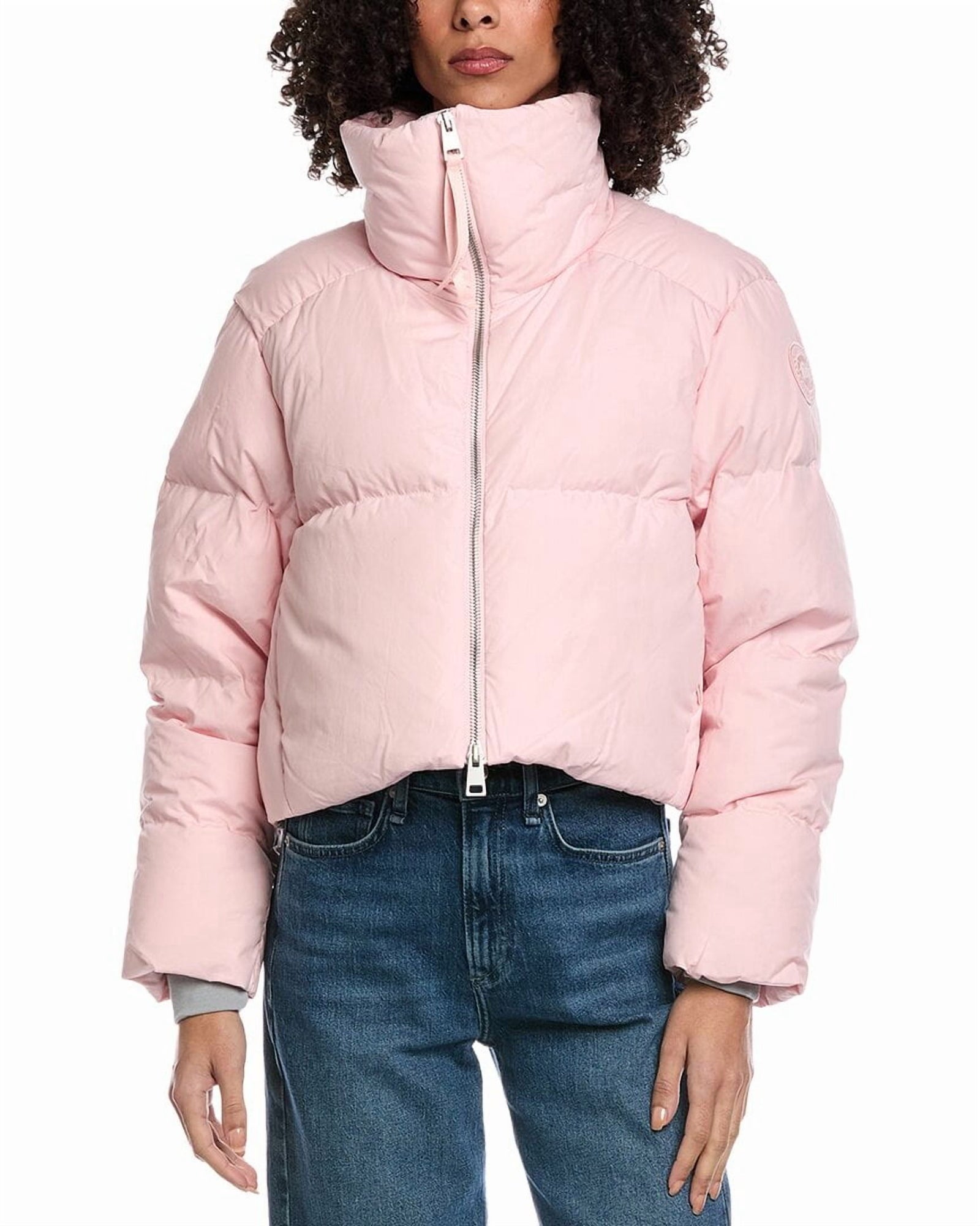 Canada Goose | Womens | Garnet Cropped Puffer | Pink