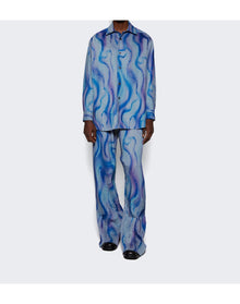 Casella Meyer | Men | Allover Heaven Shirt | Blue
