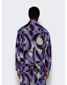 Casella Meyer | Men | Allover Jacket | Purple