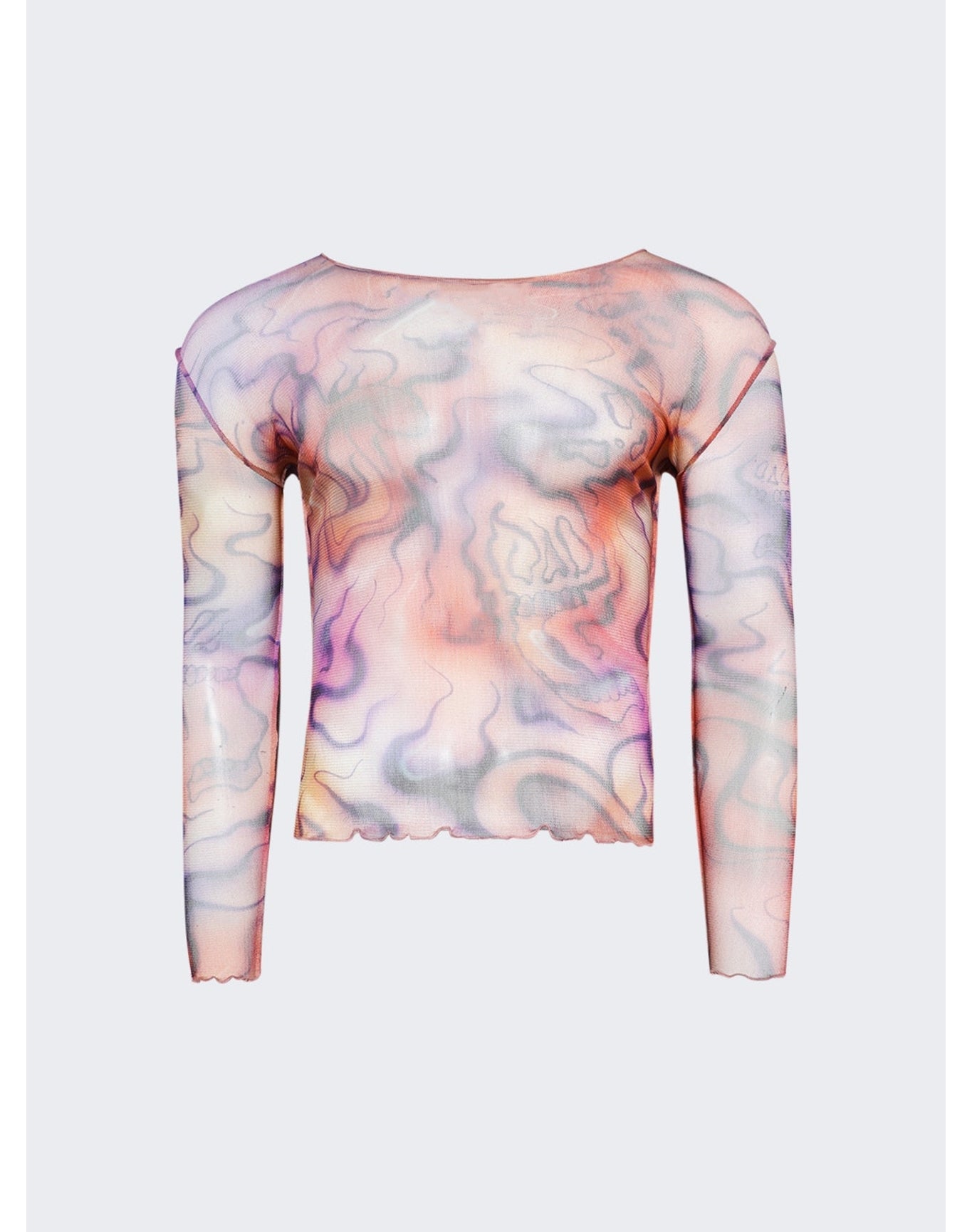 Casella Meyer | Men | Silk Mesh Top | Pink