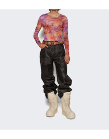 Casella Meyer | Men | Silk Mesh Top | Pink