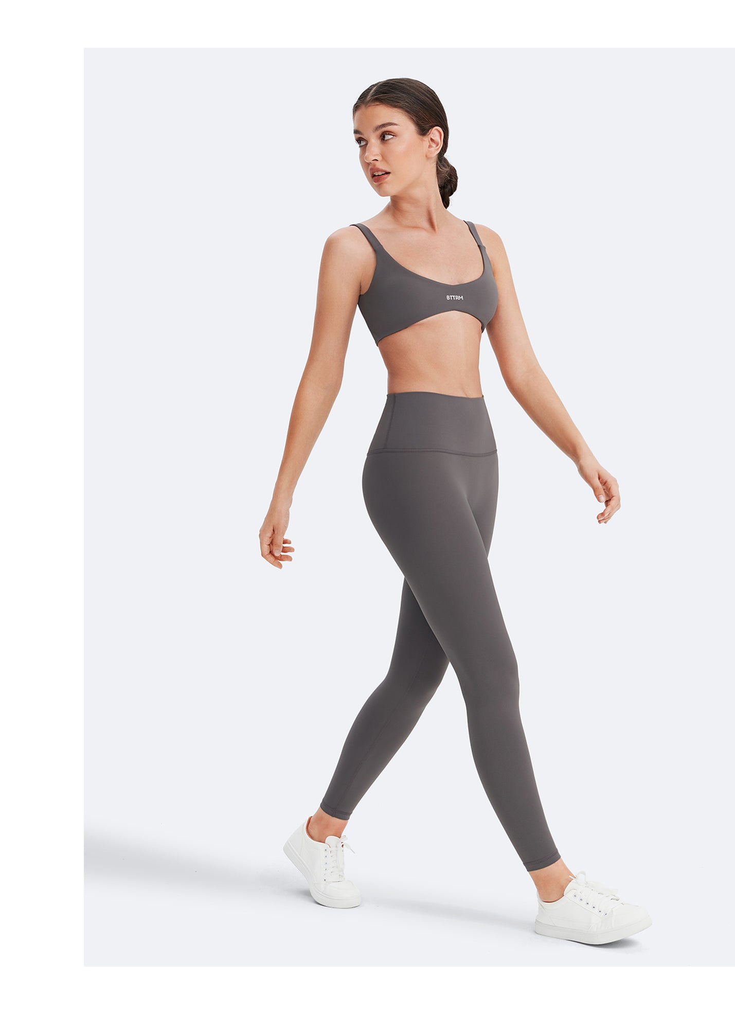 Casual Fit Leggings | Gray