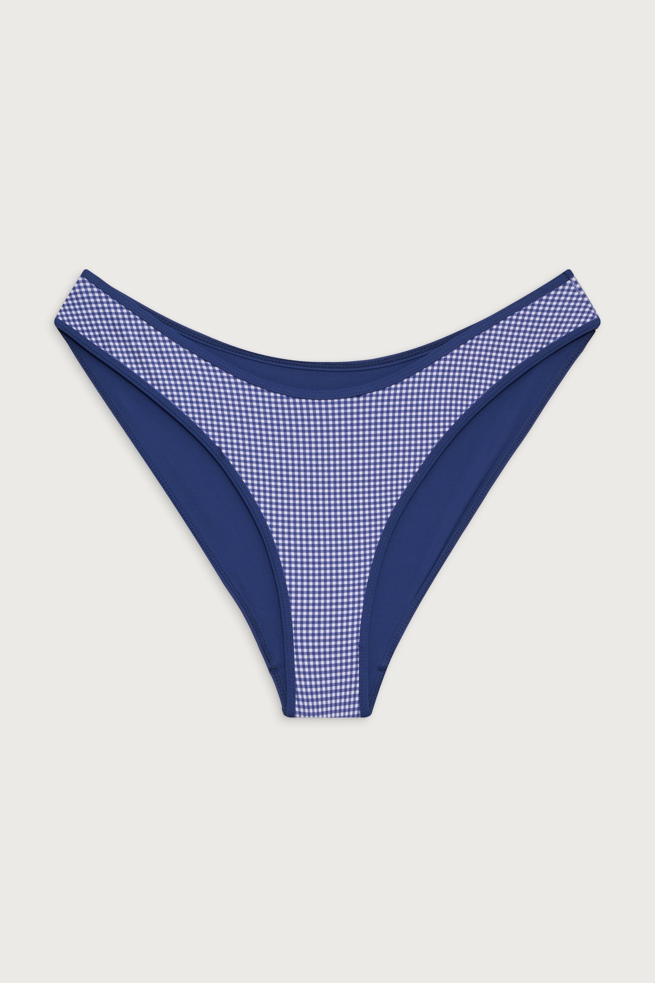 Catalina Full Coverage Bikini Bottom - Sailor Gingham