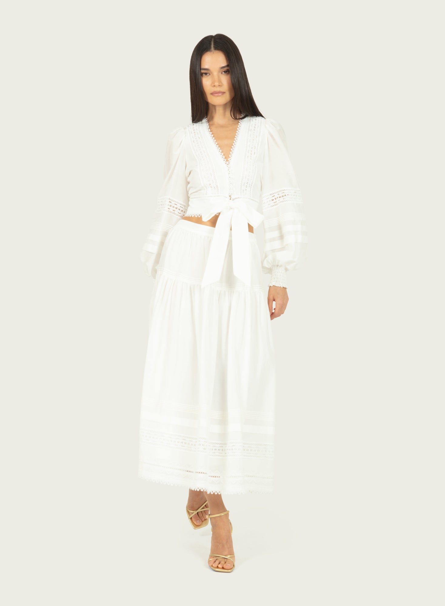 Oriana Skirt | Off-White