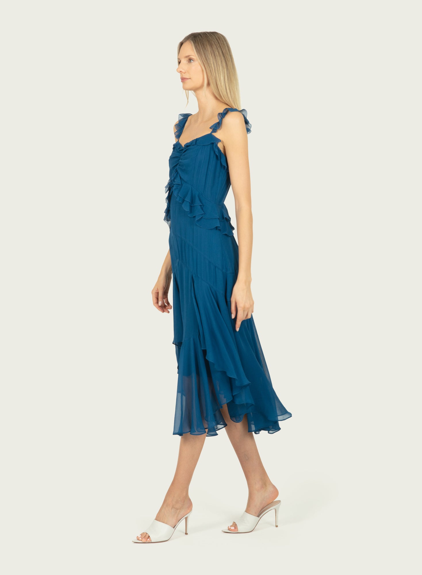 Inessa Dress | Deep Sea Blue
