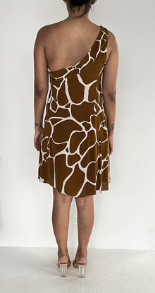 Fia Short Dress | Brown