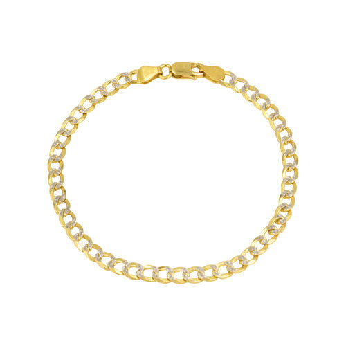 The Curb Link Bracelet | 18KT Gold Vermeil & Sterling Silver