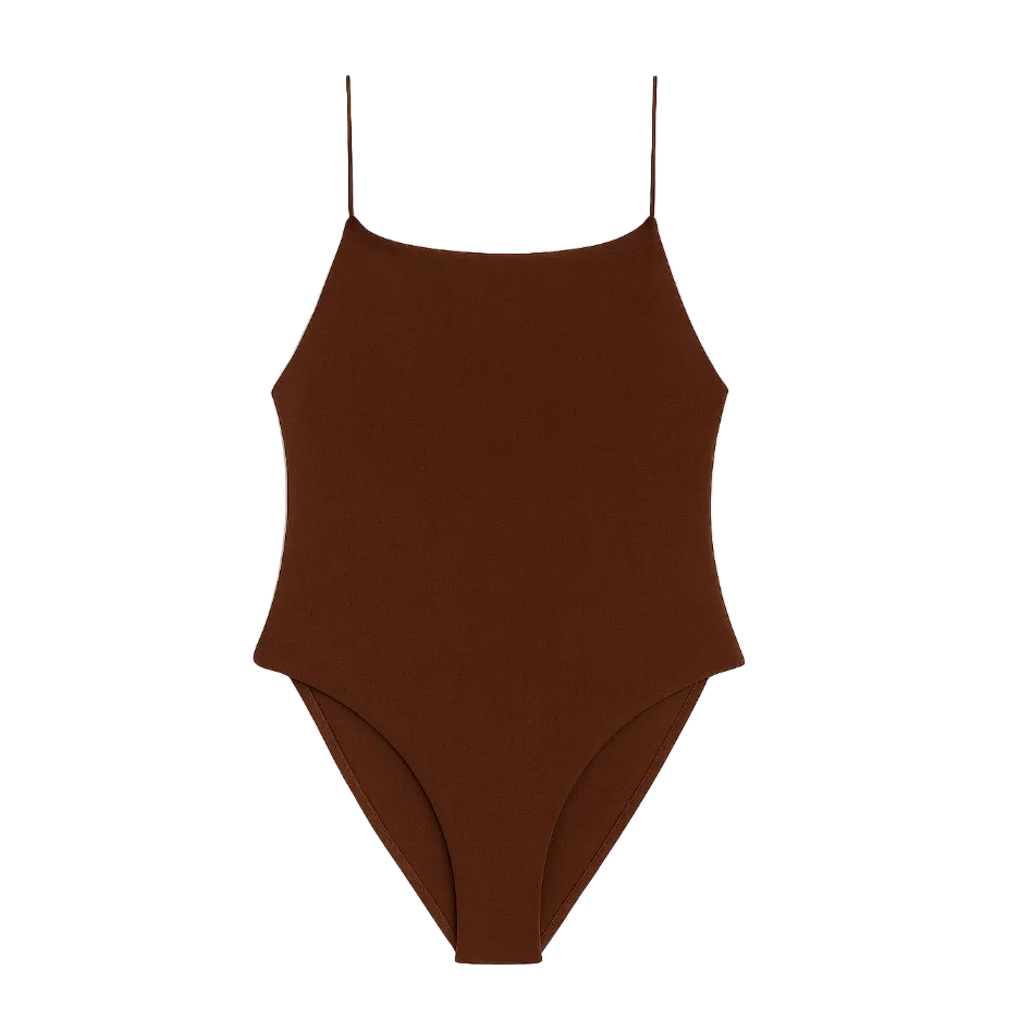 Micro Trophy One Piece | Mocha Matte