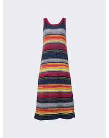 Chloé | Women | Striped Knitted Midi Dress | Multicolor