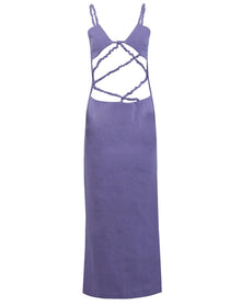 Christopher Esber | Women | Lattice Bra Dress | Lilac