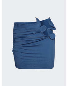 Christopher Esber | Women | Venus Mini Skirt | Blue Iris