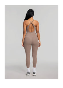 Contrology Crossback Bodysuit | Cocoa
