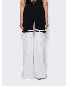 Coperni | Women | Hybrid Denim Trousers | Black x White