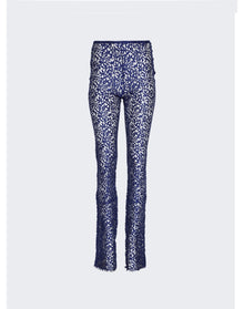 Coperni | Women | Lace Flared Trousers | Royal Blue