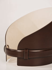 Bodice Belt Deep Brown Gold | Deep Brown & 24K Gold