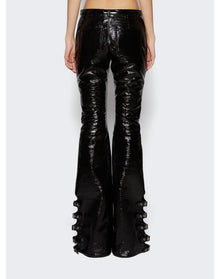 Courrèges | Women | Multi-buckle Bootcut Pants | Black