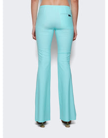 Courrèges | Women | Tech Jersey Pant | Turquoise