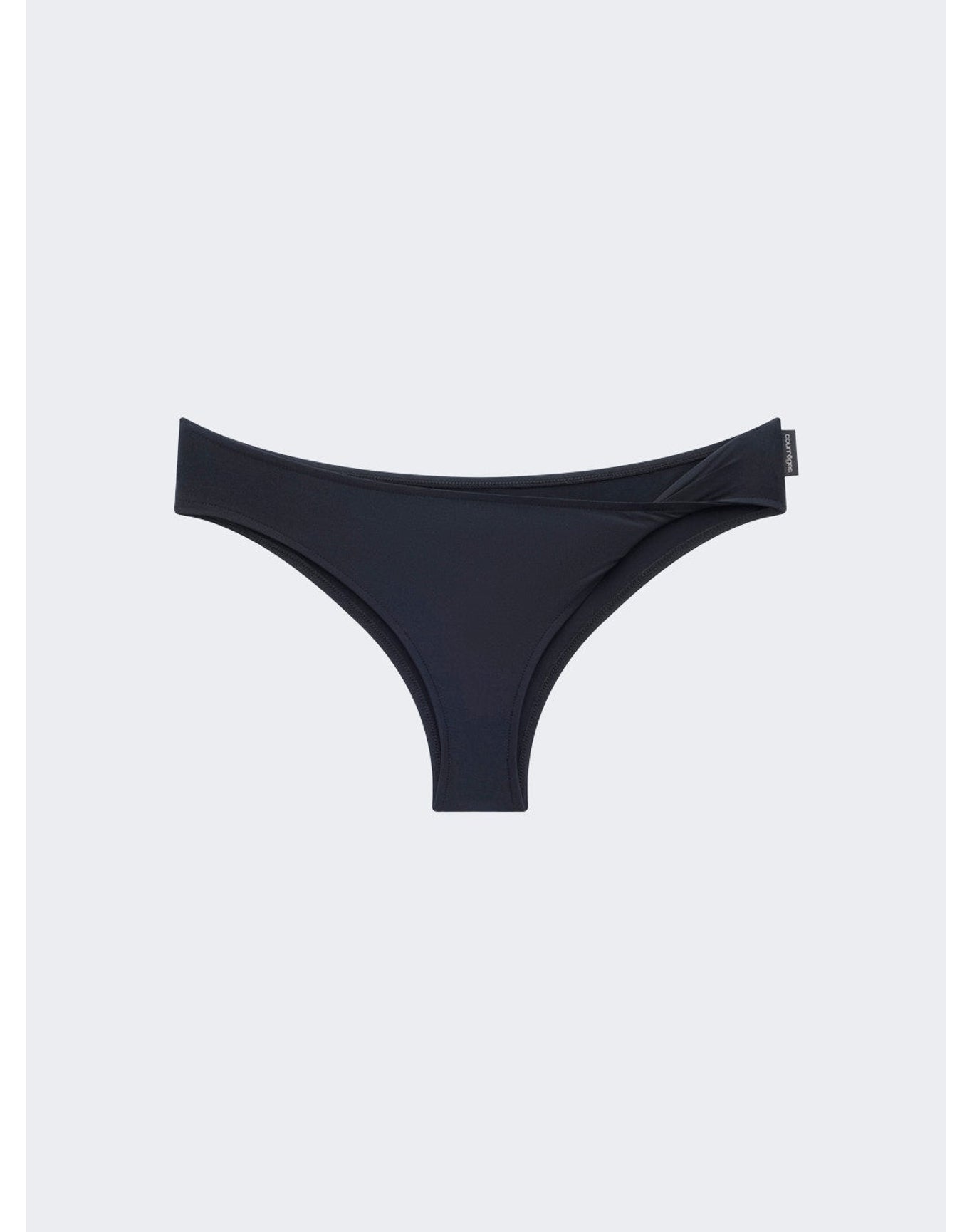 Courrèges | Women | Twist Tech Jersey Swim Bottoms | Black