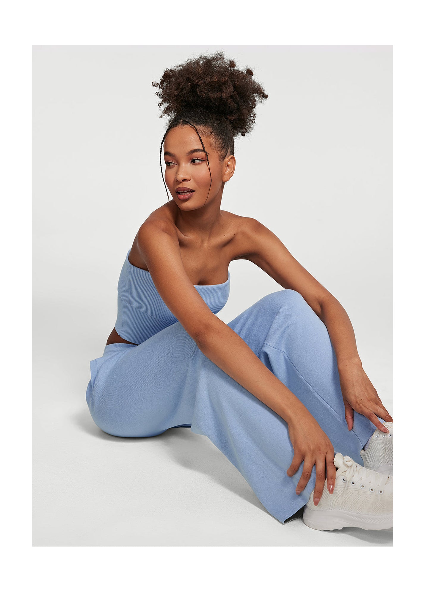 Cozy Luxe Sweatpants | Sky Blue